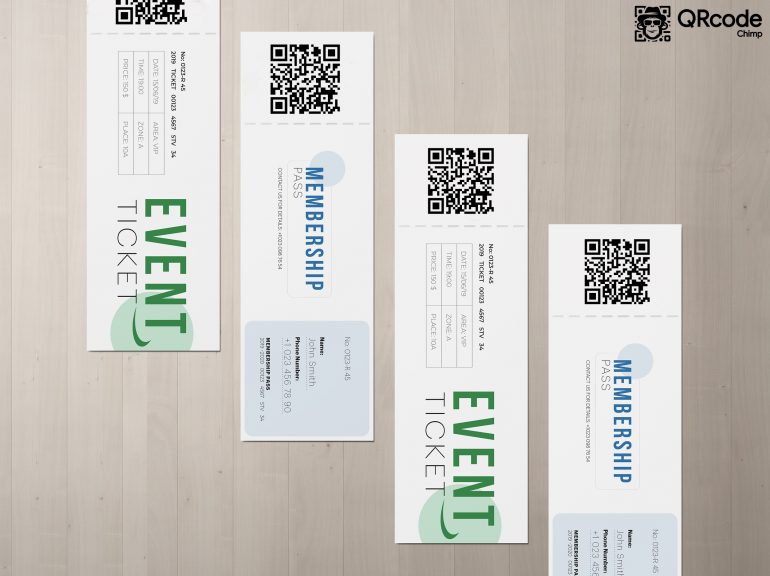 QR Codes On Tickets QR Code Generator QRCodeChimp
