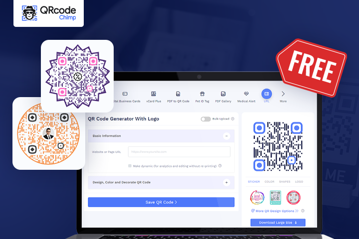 Create your QR Code For Free - In A Minute