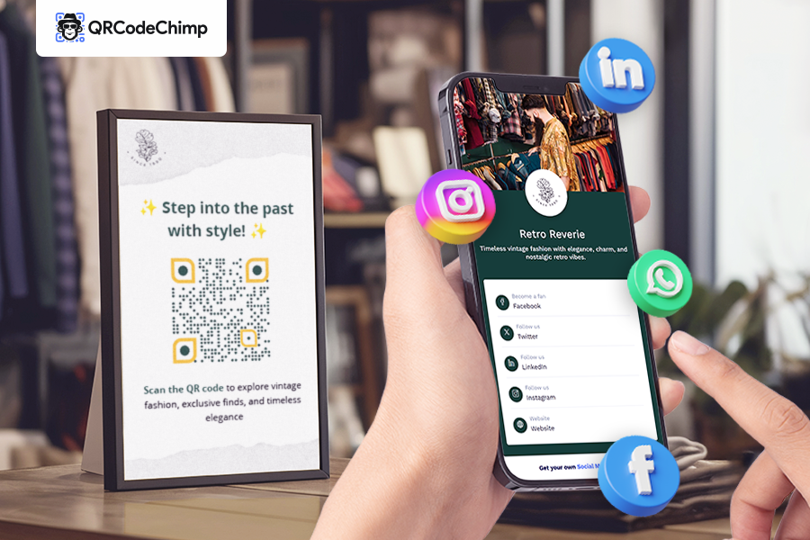 How to Create One QR Code for All Social Media Accounts?