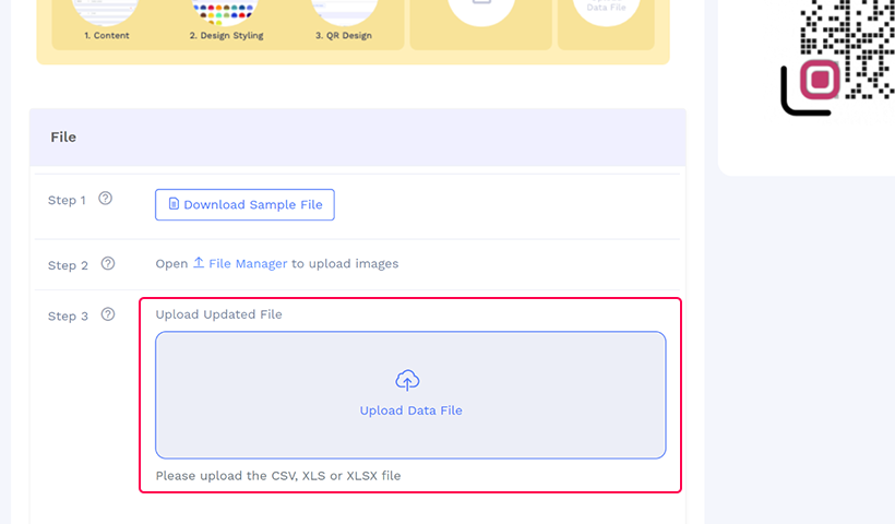 pet ID tag-upload the sample file