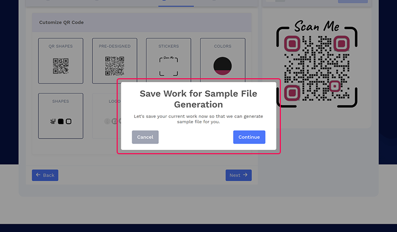 pet ID tag-file generation