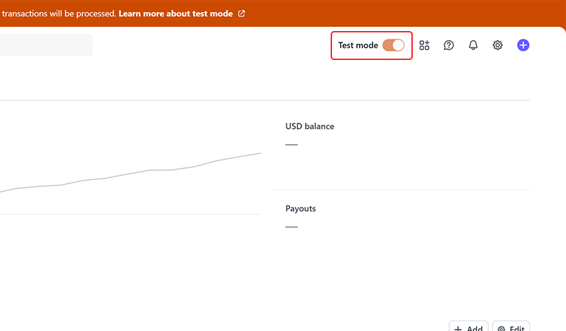 Use Stripe’s test mode (with keys starting with pk_test_ and sk_test_) to simulate transactions using test card numbers. Verify that payments are processed successfully.