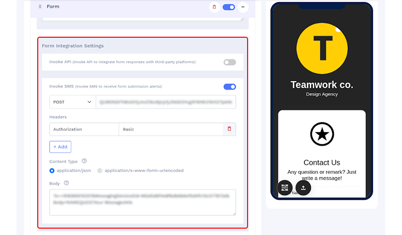 Step 2: Create your personalized RSVP form directly on the platform.