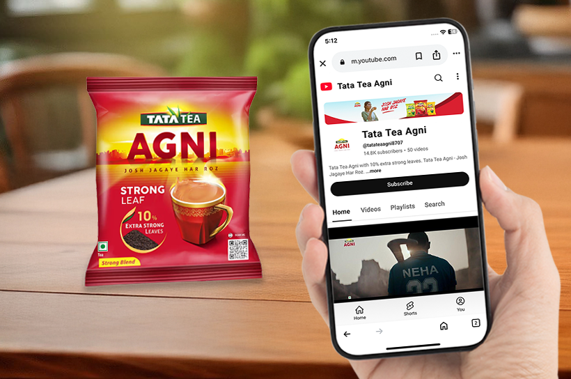 Enhancing brand recall: Tata Tea Agni video campaign