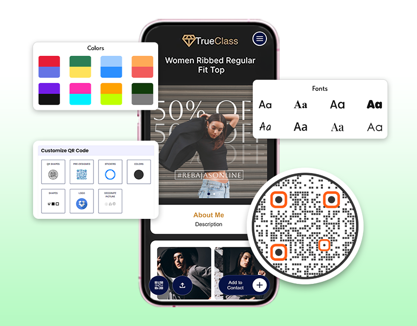 Extensive customization options