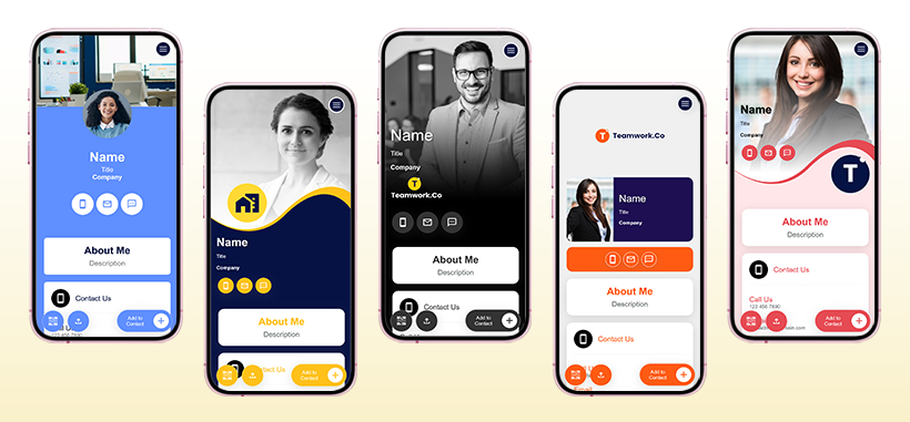 Quick start with pre-designed templates