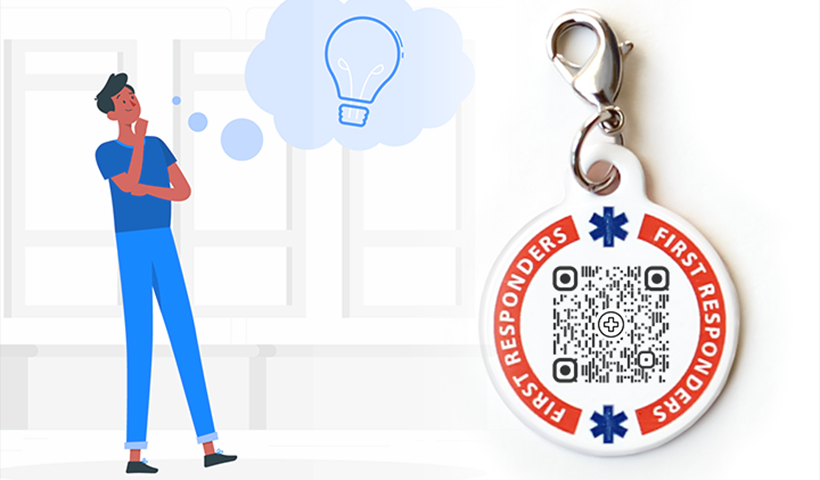What are QR code emergency tags? 