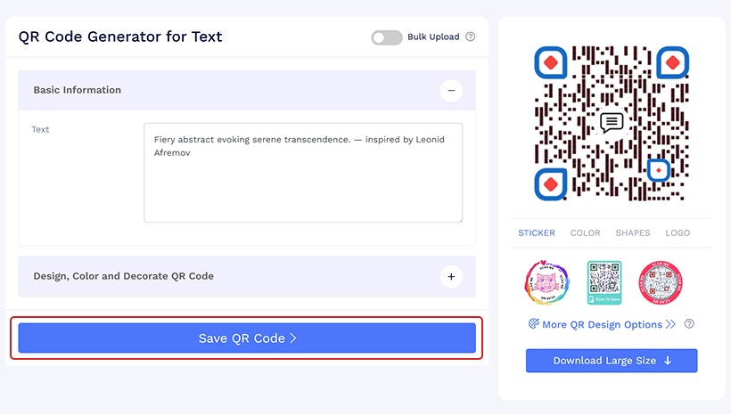 Step 5: Click on ‘Save’. 