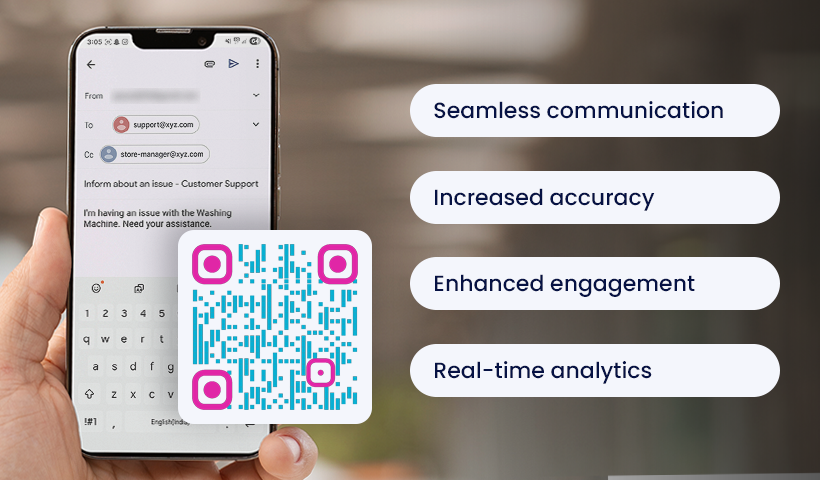 benefits of using QR codes for email